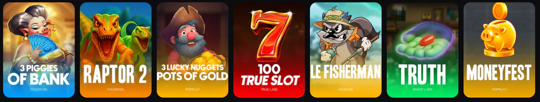 Roulette, cartes et crash